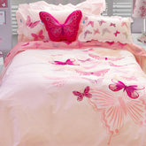 Snuggle Princess Butterfly Bedsheet Set - Kids Haven